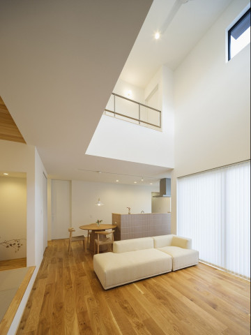 京都注文住宅施工例｜グレージュトーンの家事ラク動線な家