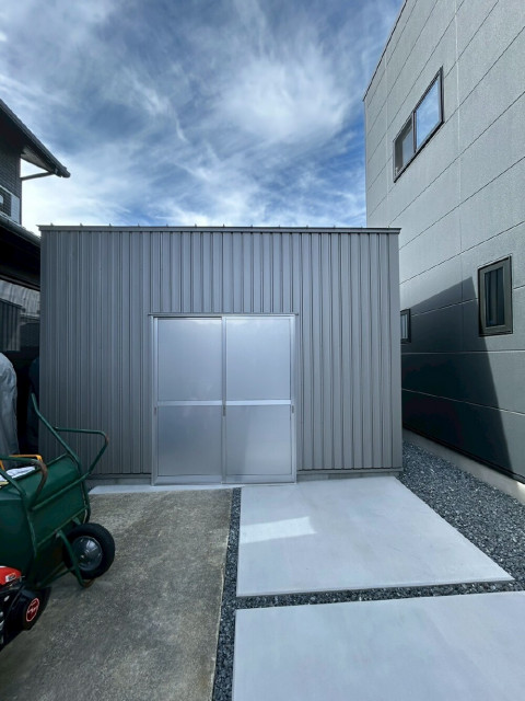 倉庫工事(完成)