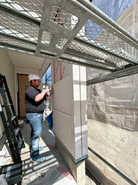 外壁工事（パワーボード）