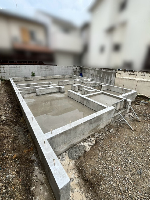 基礎完成