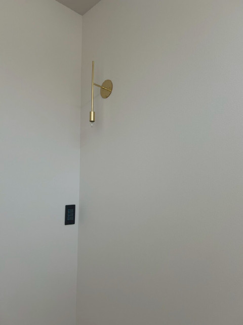 クロス工事完了～照明器具設置