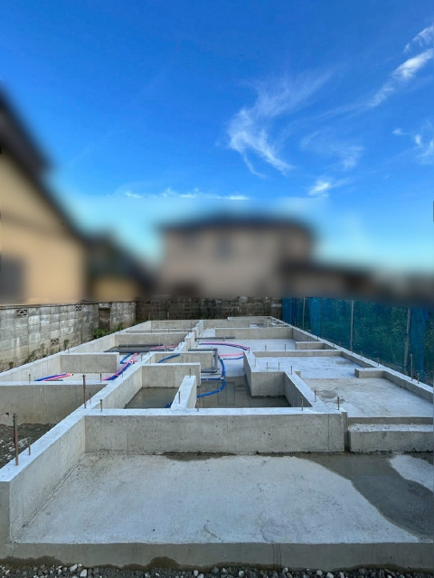 基礎工事完了