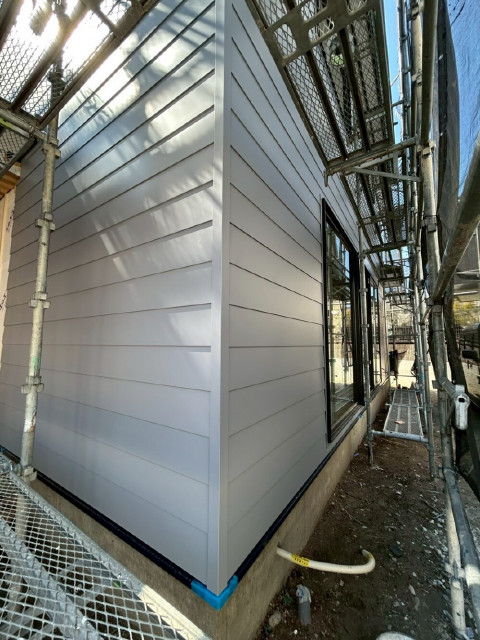 外壁工事（ガルバリウム鋼板）