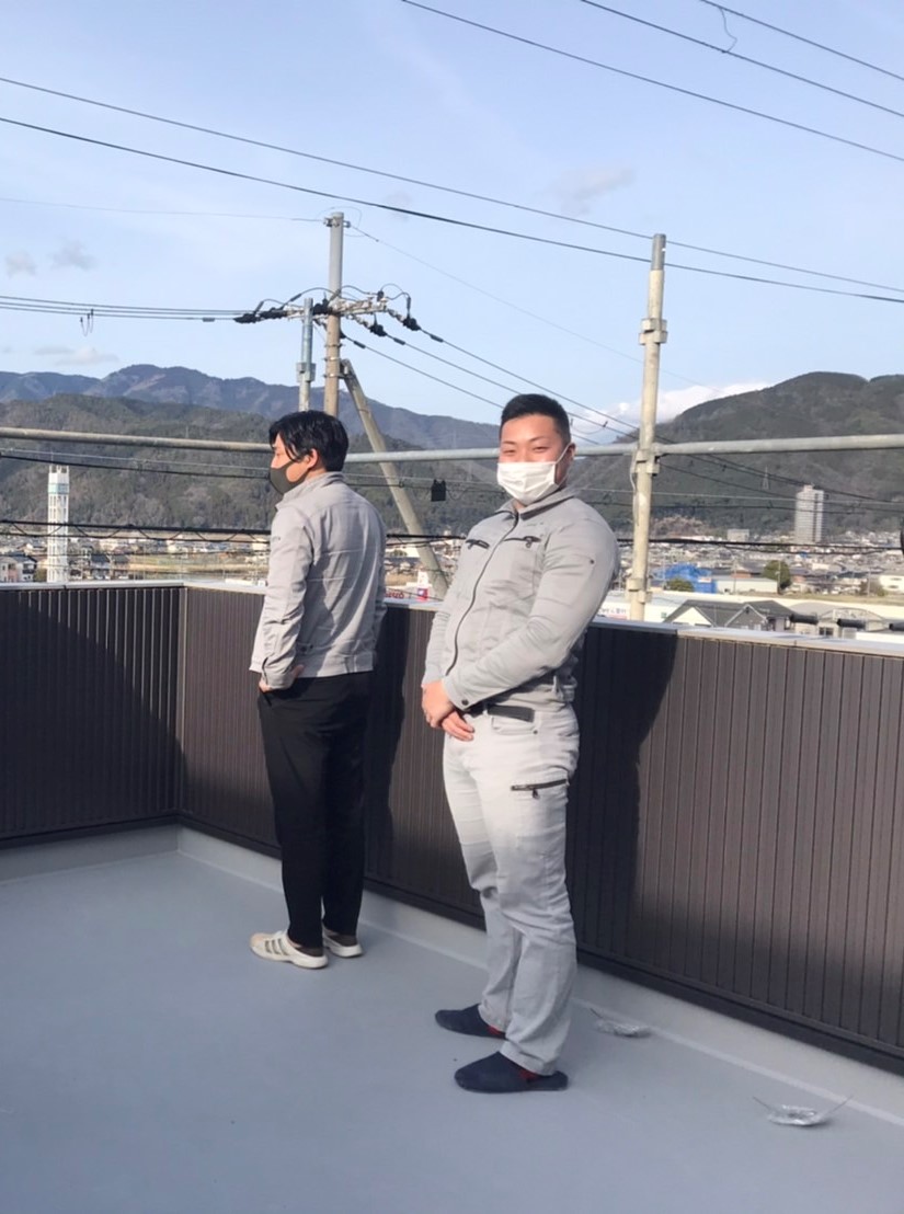 現場でのスタッフの様子